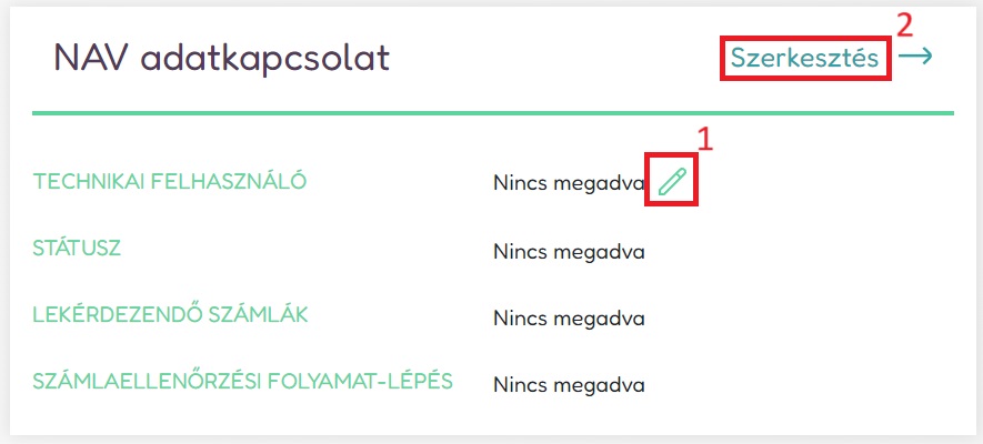 Adatkapcsolatok Szerkesztése
